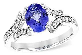 A218-15634: LDS RG 1.15 TANZANITE 1.30 TGW