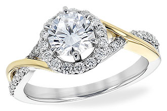 B217-25607: LDS SEMI DIA RG .31 TW