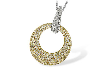 C217-21079: NECK 1.64 YELLOW DIAS 1.90 TW