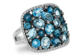 E215-41034: LDS RG 3.67 BLUE TOPAZ 3.94 TGW