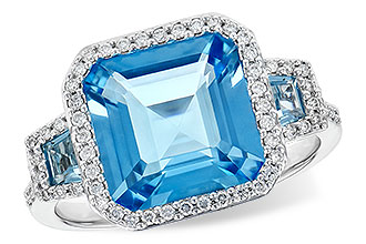E218-16506: LDS RG 4.40 TW BLUE TOPAZ 4.60 TGW