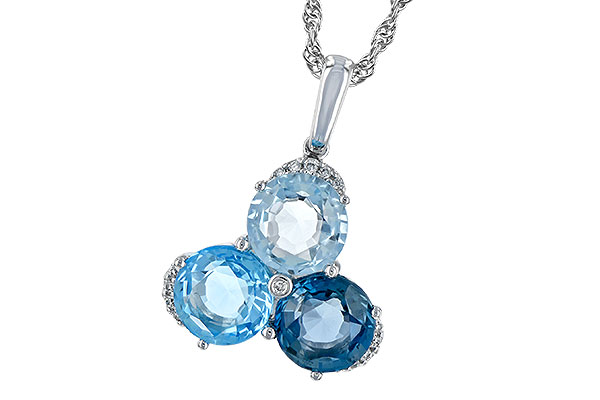 F217-19270: NECK 4.01 BLUE TOPAZ 4.06 TGW