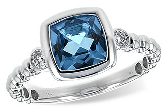 F217-20152: LDS RG 1.57 BLUE TOPAZ 1.65 TGW