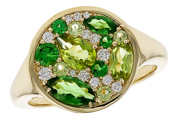 F302-67388: LDS RG 1.34 TW SEMI-PRECIOUS (TSAV, PER) 1.50 TGW