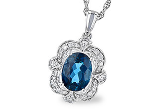 G300-88306: NECK 1.35 LONDON BLUE TOPAZ 1.50 TGW