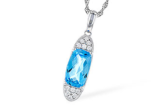 G301-72852: NECK 2.02 BLUE TOPAZ 2.12 TGW