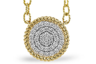 G301-81043: NECKLACE .32 TW (18")