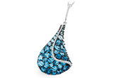 K215-41042: NECK 4.81 BLUE TOPAZ 4.94 TGW