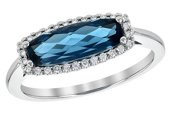 L218-13806: LDS RG 1.79 LONDON BLUE TOPAZ 1.90 TGW