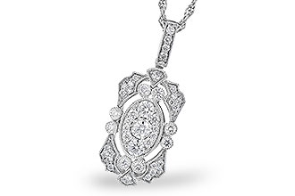 M300-87406: NECKLACE .50 TW